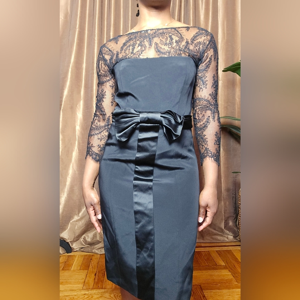 Teri Jon Silk Dress Sz:6